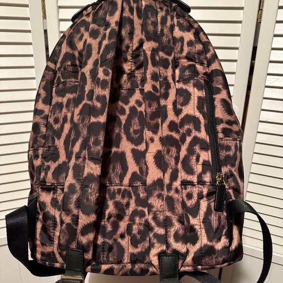 Michael Kors Large Leopard Print Backpack - Picture 2 of 8